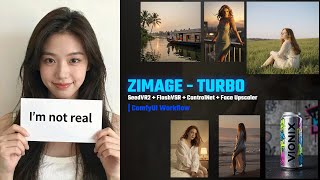 Z-Image Turbo Boosted 🔥| SeedVR2 + FlashVSR + ControlNet + Face Upscaler | ComfyUI Workflow | VIONEX