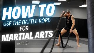 Battle Rope Workout to Outlast Opponents in Muay Thai, Boxing, Kickboxing, or MMA
