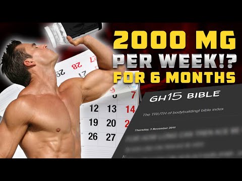 2000 MG OF TREN PER WEEK FOR 6 MONTHS - The Real Secret Of The Pro's?