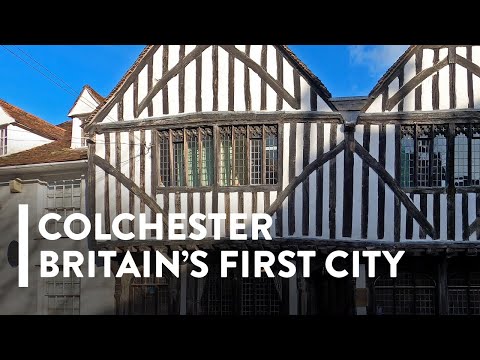 [4K] WALKING: COLCHESTER - Britain's First City