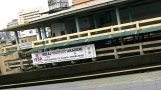 preview picture of video 'アキーラさん！マレーシア・クアラルンプール・ＬＲＴ乗車1,LRT-KL,Malaysia'