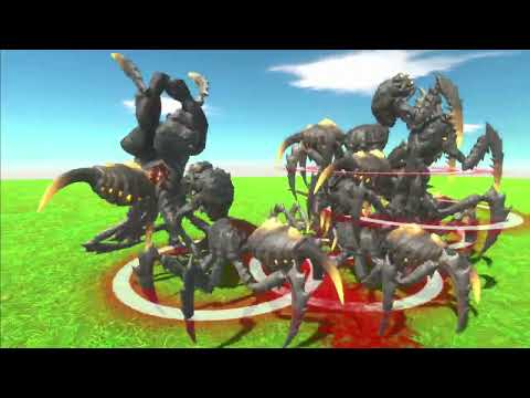 Mutant Primates VS Alien Exotica ALL UNITS Fight Battle ARBS | Animal Revolt Battle Simulator