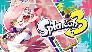【 #splatoon3 】なんでもかんでも塗れば良い【Vtuber￤白河ノさくら 】
