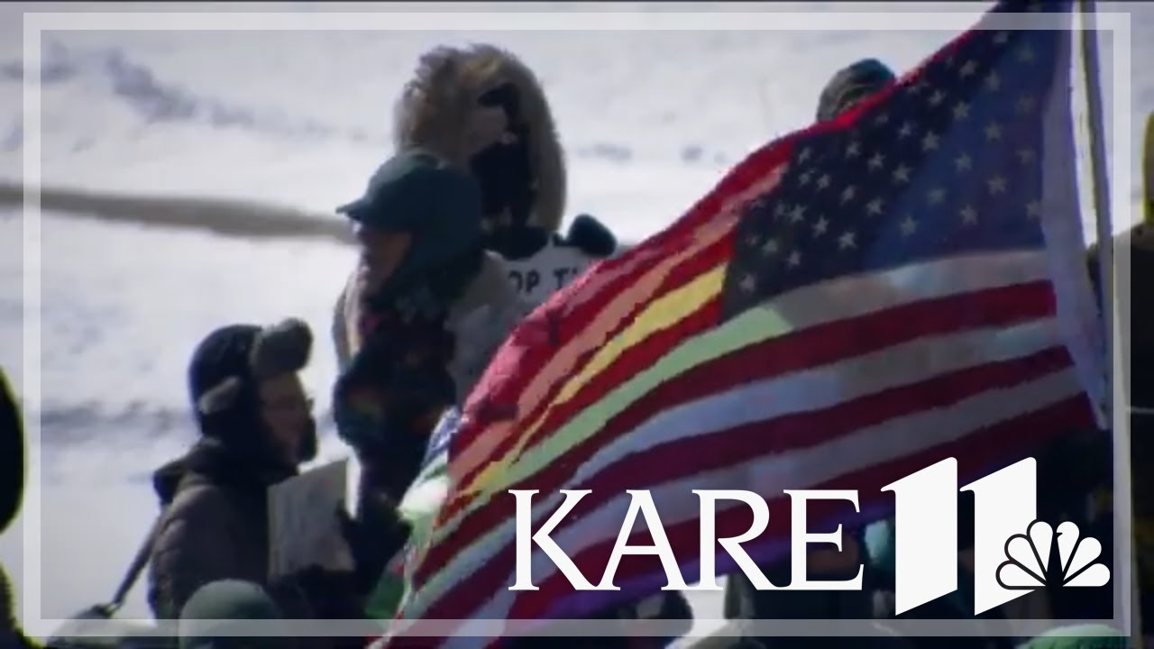 Minnesotans take part in Presidents Day Protests against Trump administration