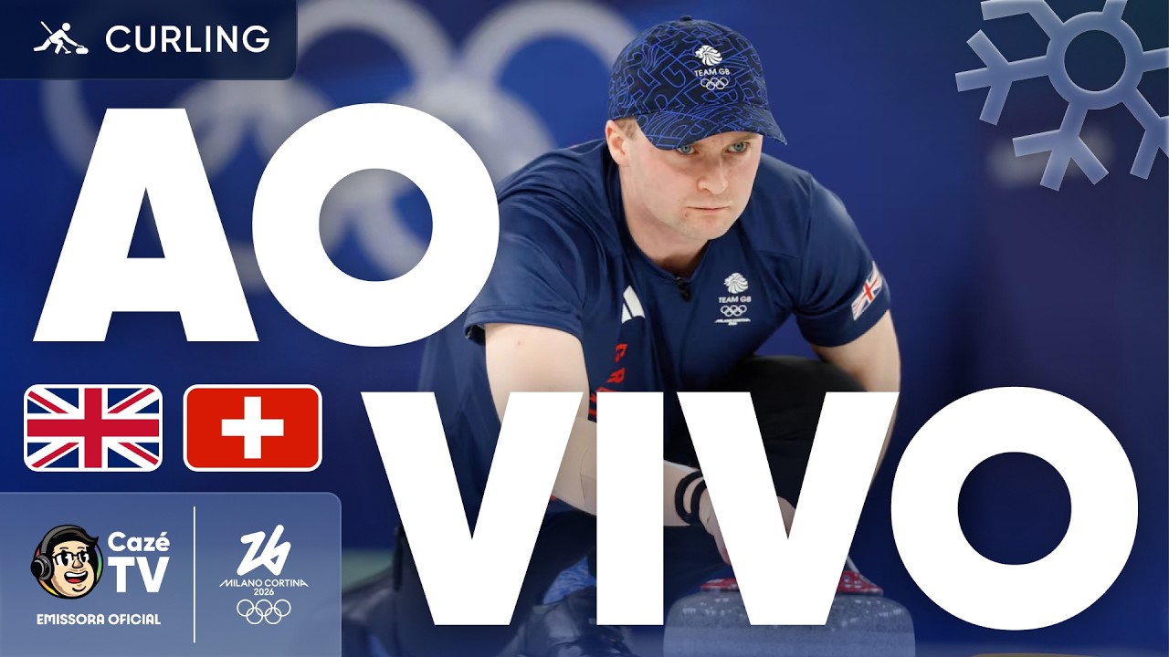 CURLING MASCULINO | OLIMPÍADAS DE INVERNO 2026 | GRÃ-BRETANHA X SUÍÇA