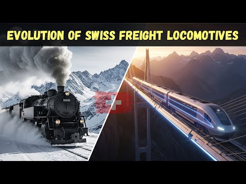 Evolution of Swiss Freight Locomotives (1850–2100) 🚆 From Steam Giants to Smart Rails