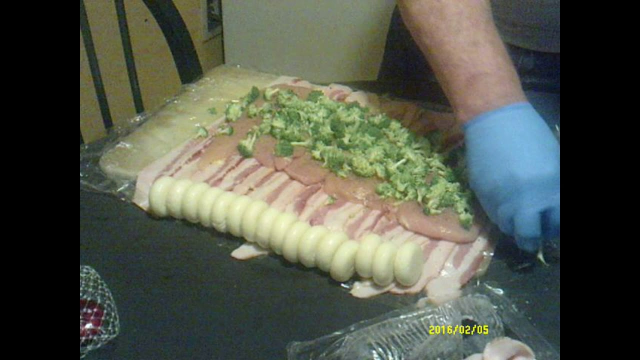 Bacon Chicken Broccoli Cheese Roll