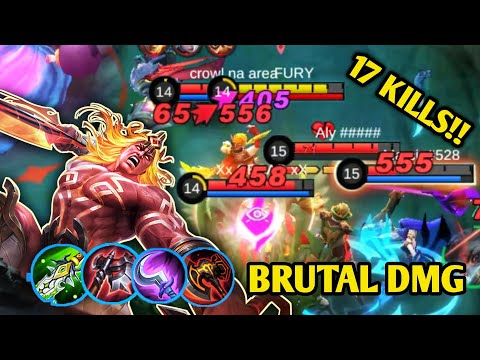 TRY THIS LAPU-LAPU DAMAGE BUILD BEFORE IT'S TOO LATE || LAPU LAPU GAMEPLAY DANGEROUS DAMAGE BUILD