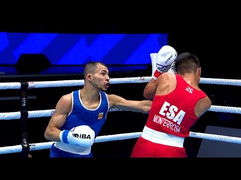 R32 (60KG) MONTEROSSA ALVARADO ALEJANDRO (ESA) vs ROSENOV RADOSLAV (BUL) | IBA Championships 2023