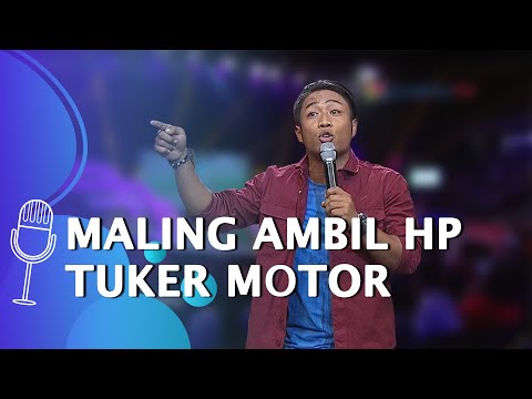 Stand Up Comedy Pras Teguh: Maling Ambil HP, tapi Ninggalin Motor - GRAND FINAL SUCI 4