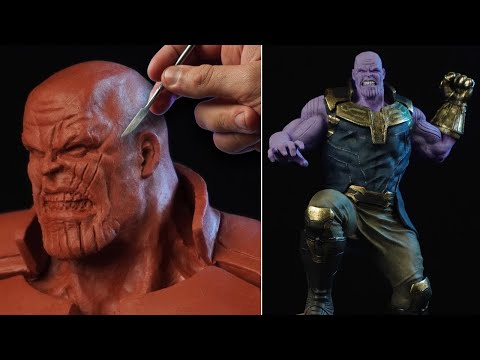 Sculpting THANOS | Avengers Infinity War