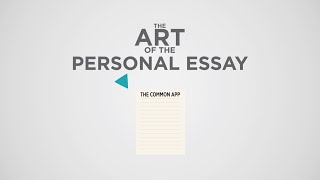 College Essay Tips | Writing an Amazing Common App Personal Statement