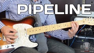 Pipeline by The Ventures - YourGuitarSage Guitar Lesson