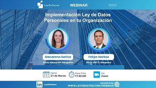 Implementar la Ley 21.719 en tu organización