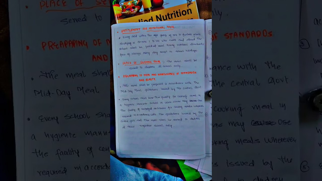 assignment on national nutritional programmes #thenursingnotesassignments