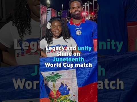Legacy and unity shine on Juneteenth World Cup match
