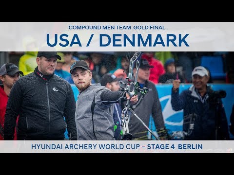 USA v Denmark – Compound Men Team Gold Final | Berlin 2017