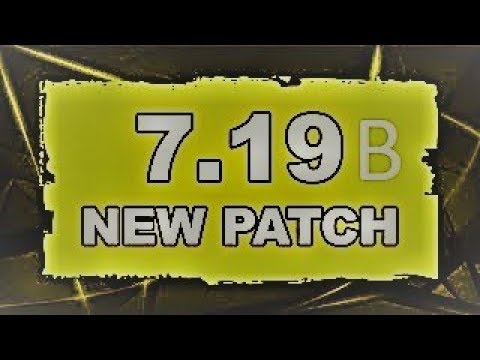 DOTA 7.19B NEW UPDATE GAMEPLAY !