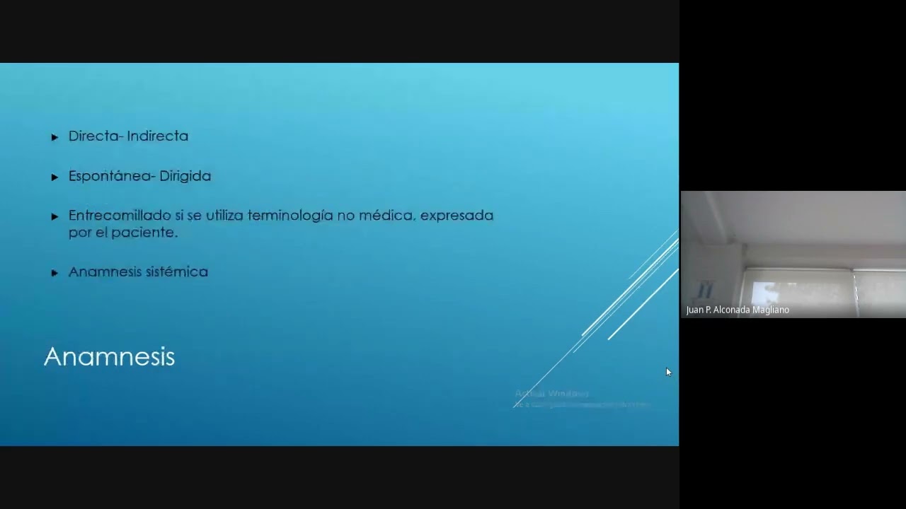 Confección de la Historia Clínica. Dra. Gabriela Bisceglia