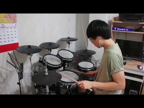 #24/100Days Drumming Challenge | Richard Spaven's Groove | Crow Chan