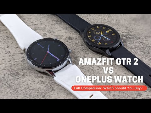 Amazfit GTR 2 vs OnePlus Watch - Who is the Midrange King of Smartwatches? Best Watch Under $200?