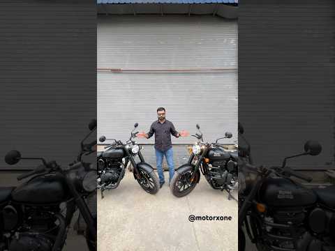 New Classic 350 Stealth Black vs Old-What’s your pick🤔#newclassic350 #classic350 #motorxone
