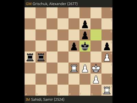Samir Sahidi vs Alexander Grischuk • FIDE World Rapid & Blitz Championships 2025   Rapid Open 1
