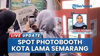 Diserbu Pengunjung, Photobooth Koran Vintage di Kota Lama Semarang Jadi Daya Tarik Libur Tahun Baru
