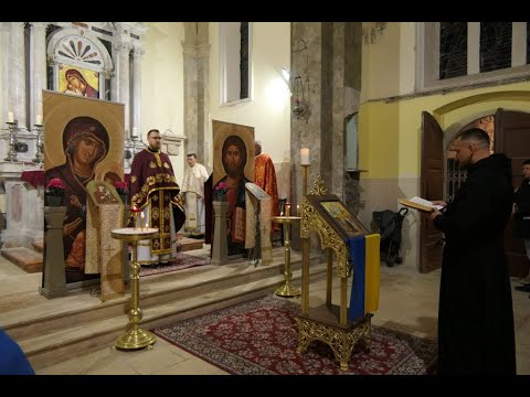 Split: Slavljena grkokatolička liturgija za mir u Ukrajini