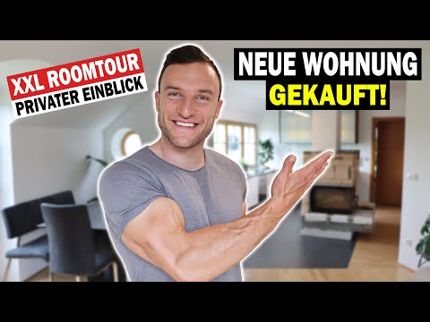 Neue Wohnung mit Home Gym gekauft | DIE XXL ROOMTOUR