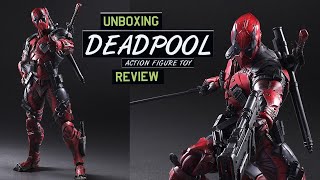 10.2" Premium DEADPOOL Action Figure Review (Marvel Universe Variant Play Arts Kai Deadpool Toy)