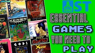 Top 40 Best Atari ST Games of All Time (Time Stamps) #atari #atarist #retrogames