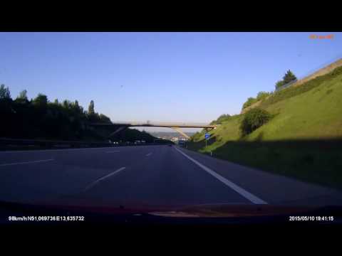 Niemcy (Deutschland) A4 Dreieck Nossen - Dreieck Dresden Nord x3