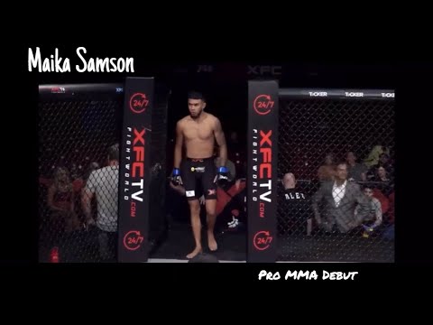 Maika Samson Pro MMA debut// XFC Young Guns 1