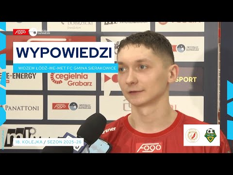 Widzew Łódź - WE-MET Futsal Club Gmina Sierakowice 4:4 WYPOWIEDZI 18. kolejka (2025/26)
