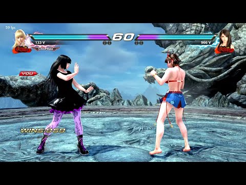 L7 66_3 Lili Rochefort Ryona VS Josie - Tekken 7 ( Uchiha x24 ) Gameplay PC RX 570 8G
