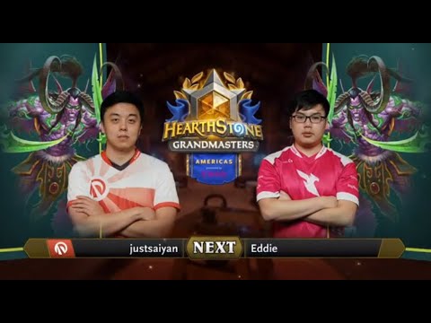 justsaiyan vs Eddie - Group B Initial - Hearthstone Grandmasters Americas 2020 Season 1 - Week 1