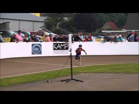 Gijs Kamp 100m tijdrit Haulerwijk ISW 2014