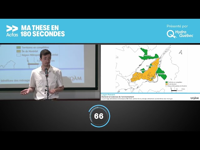 Ma thèse en 180 secondes – Logan Penvern