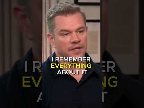 Matt Damon Talks About Working with Robin Williams in Good Will Hunting. #mattdamon #robinwilliams