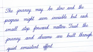 How to Improve Handwriting in English | Cursive Handwriting | Improve English Handwriting