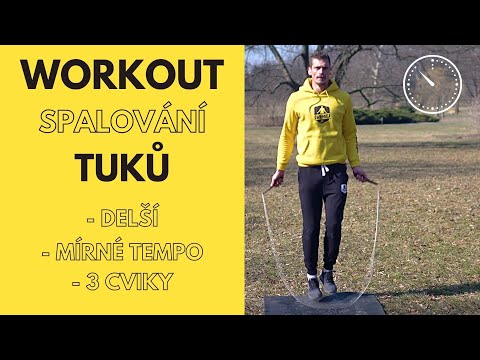 Trénink se Švihadlem pro začátečníky - Delší Trénink na SPALOVÁNÍ TUKU