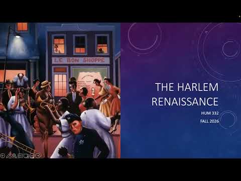 The Harlem Renaissance