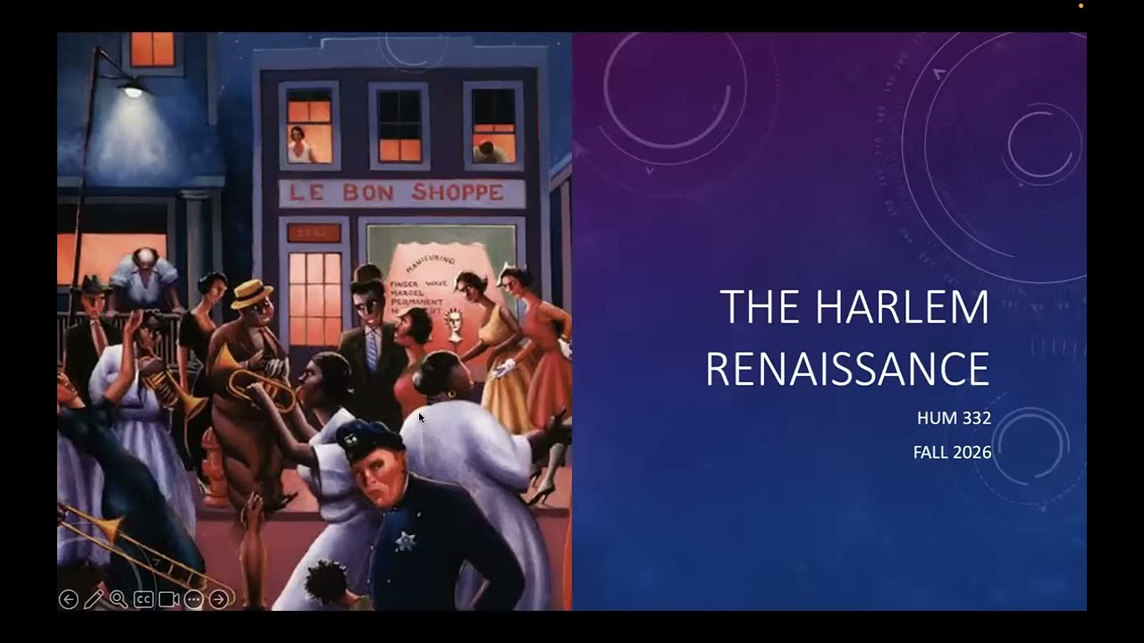 The Harlem Renaissance