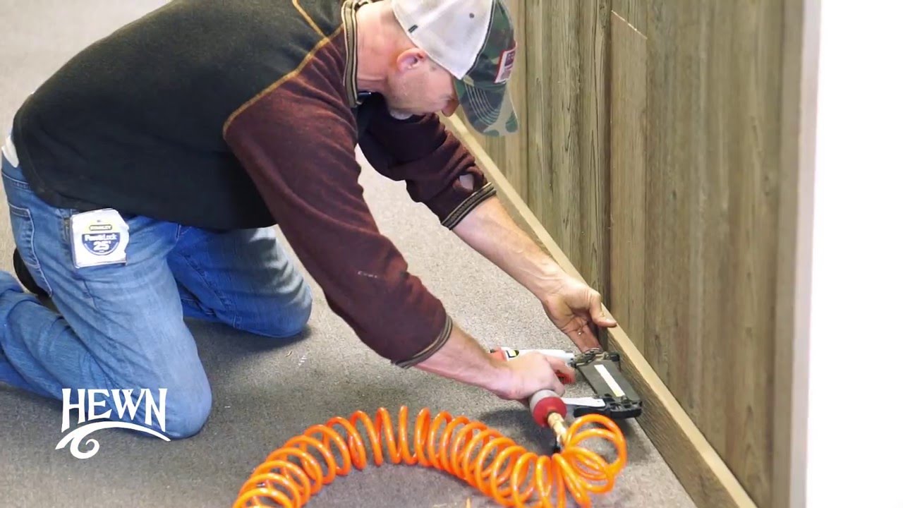 DIY - Barnwood Wainscoting