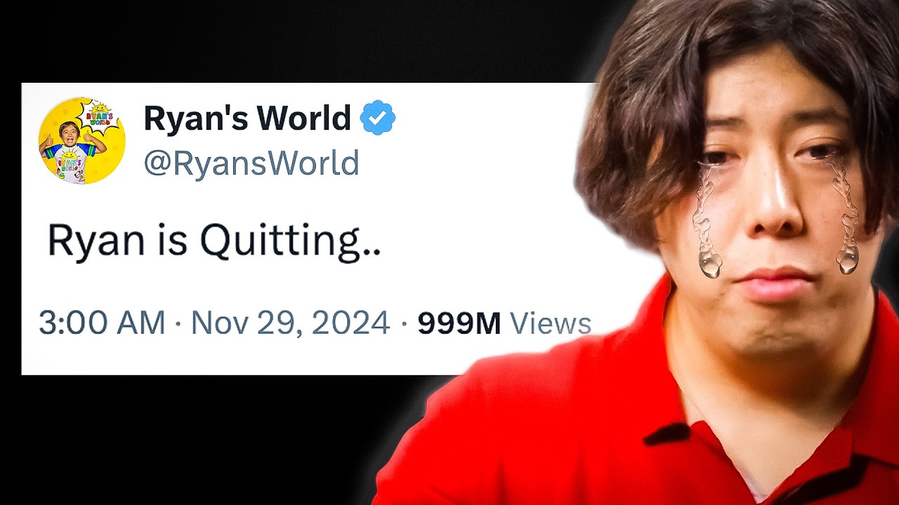 Ryan's World Is Finally Retiring..