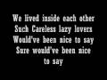 Taking Back Sunday - Carpathia w/lyrics