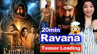 Ramayana Yash as Ravana  20 Minute Teaser Launch at CinemaCon | Ramayana Teaser Review | Yash