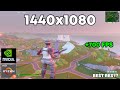 BEST Stretched Resolution in Season 7 | How To Get More FPS in Fortnite With 1440x1080 Res!