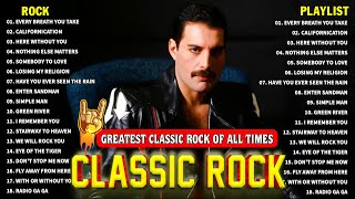 Best Classic Rock Songs 70s 80s 90s🔥 Guns N Roses, Aerosmith, Bon Jovi, Metallica, Queen, ACDC, U2